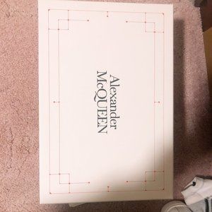 Black White Alexander Mcqueen shoes